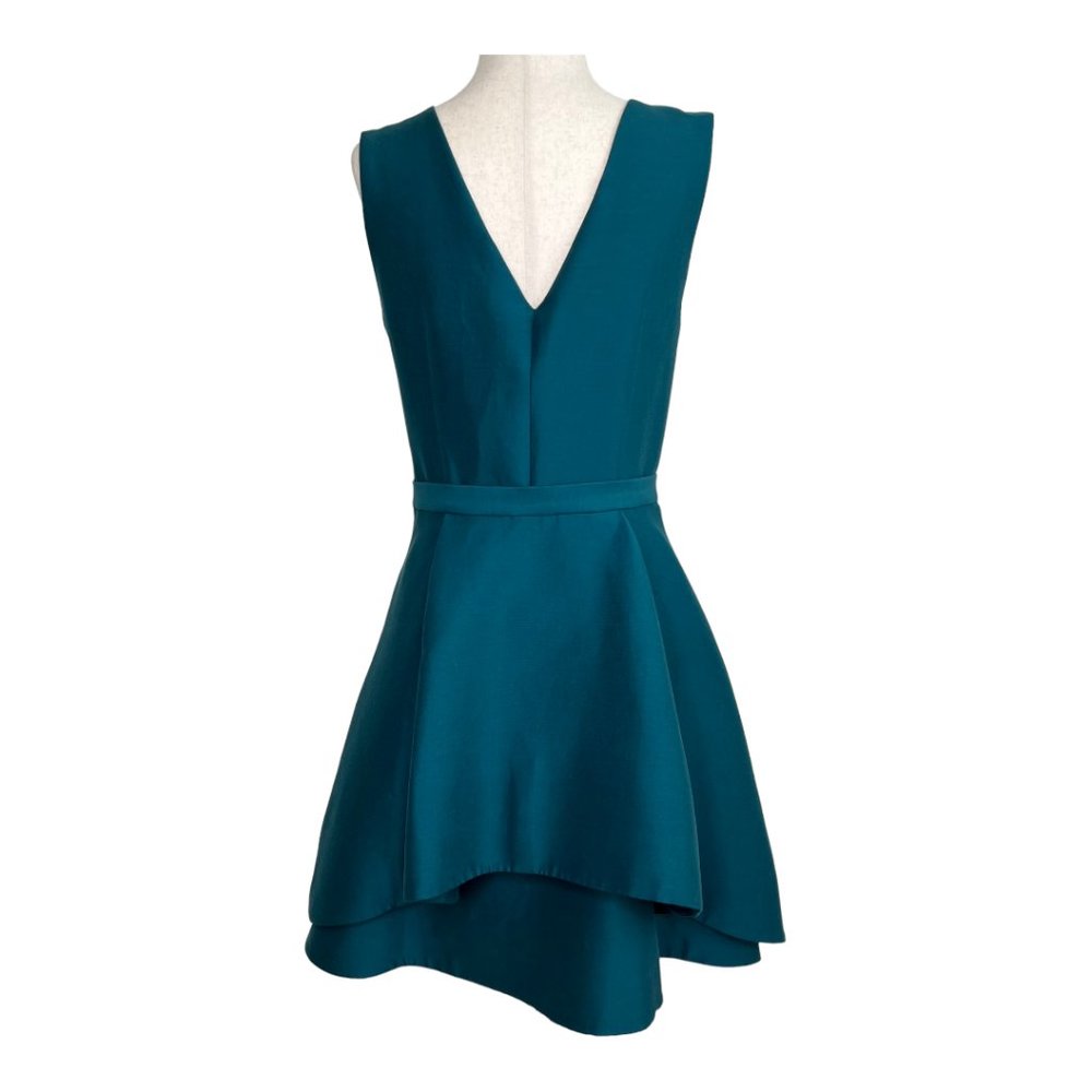 Halston Heritage Cocktail Mini Flare Dress - Picture 3 of 8